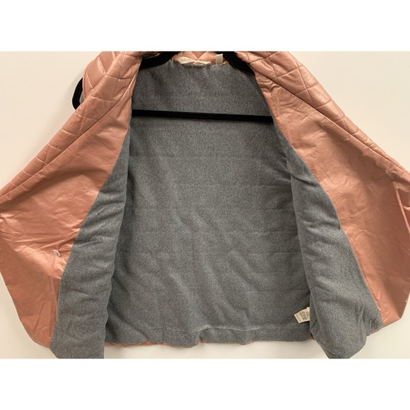 Soft Surroundings Pink XL Snowline Quilted Crossover Puffer Vest Outerwear - Picture 5 of 12